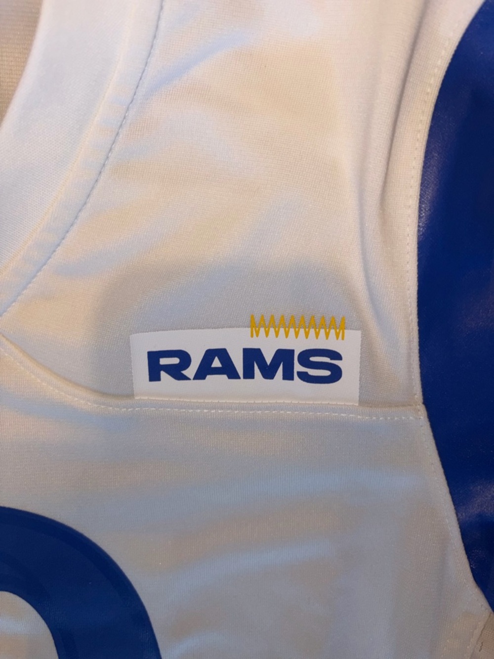 Women’s Los Angeles Rams Cooper Kupp #10 Nike White Game Jersey Size Small New - Picture 3 of 7
